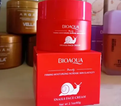 Crema facial de baba de caracol BioAqua