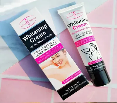 Crema blanqueadora para zonas íntimas