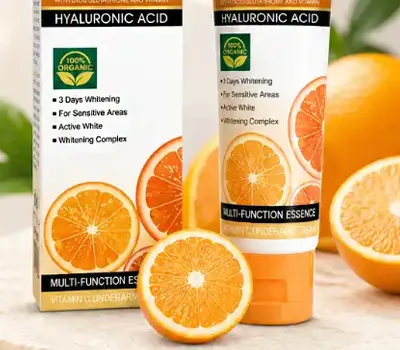 Crema de vitamina C para manchas de axilas y cuello