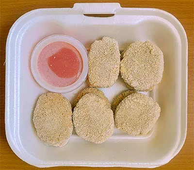 Nuggets de pollo con salsa agridulce